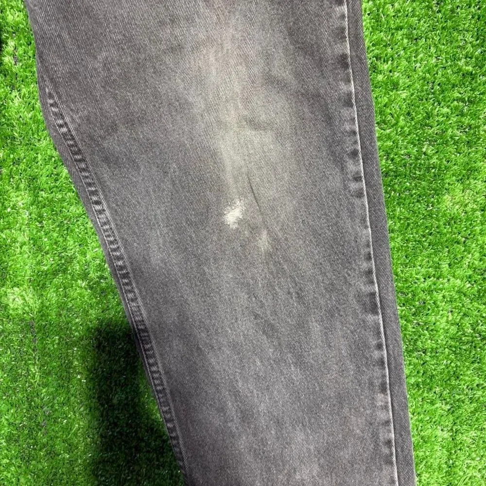 Levis Men's vintage Y2K Black Orange tab denim Jeans size 33x28